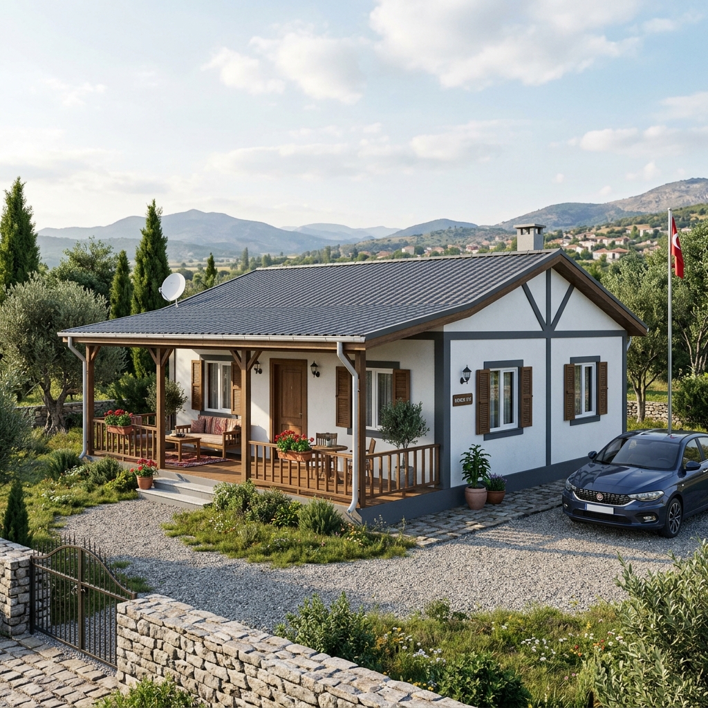 Örnek 100–120 m² Prefabrik Evler