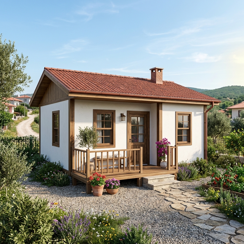 Örnek 40–60 m² Prefabrik Evler