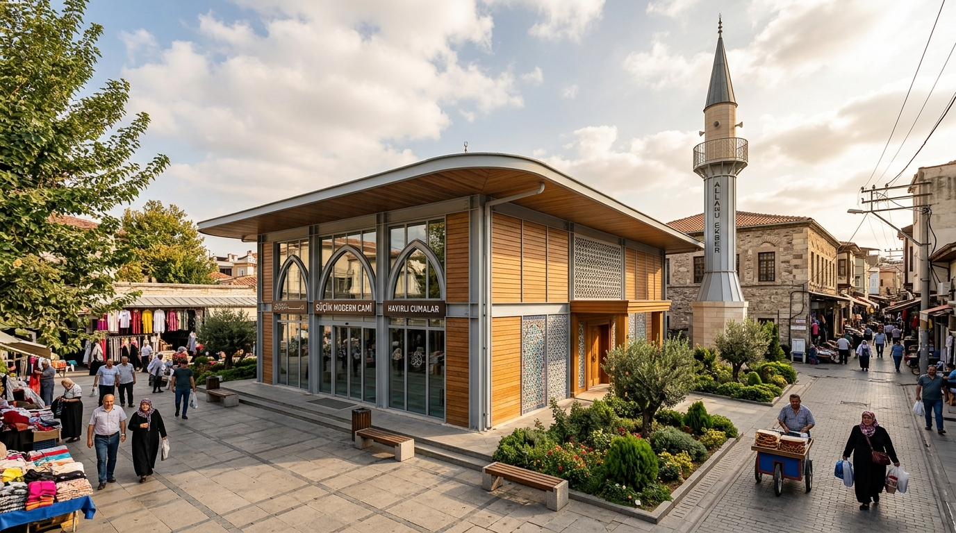 Örnek Hafif Çelik Cami