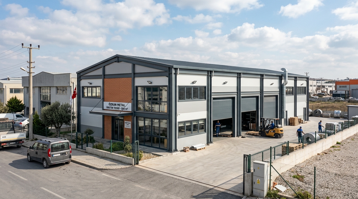 Örnek Hafif Çelik Fabrika