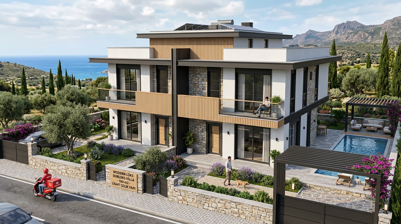 Örnek Hafif Çelik Villa