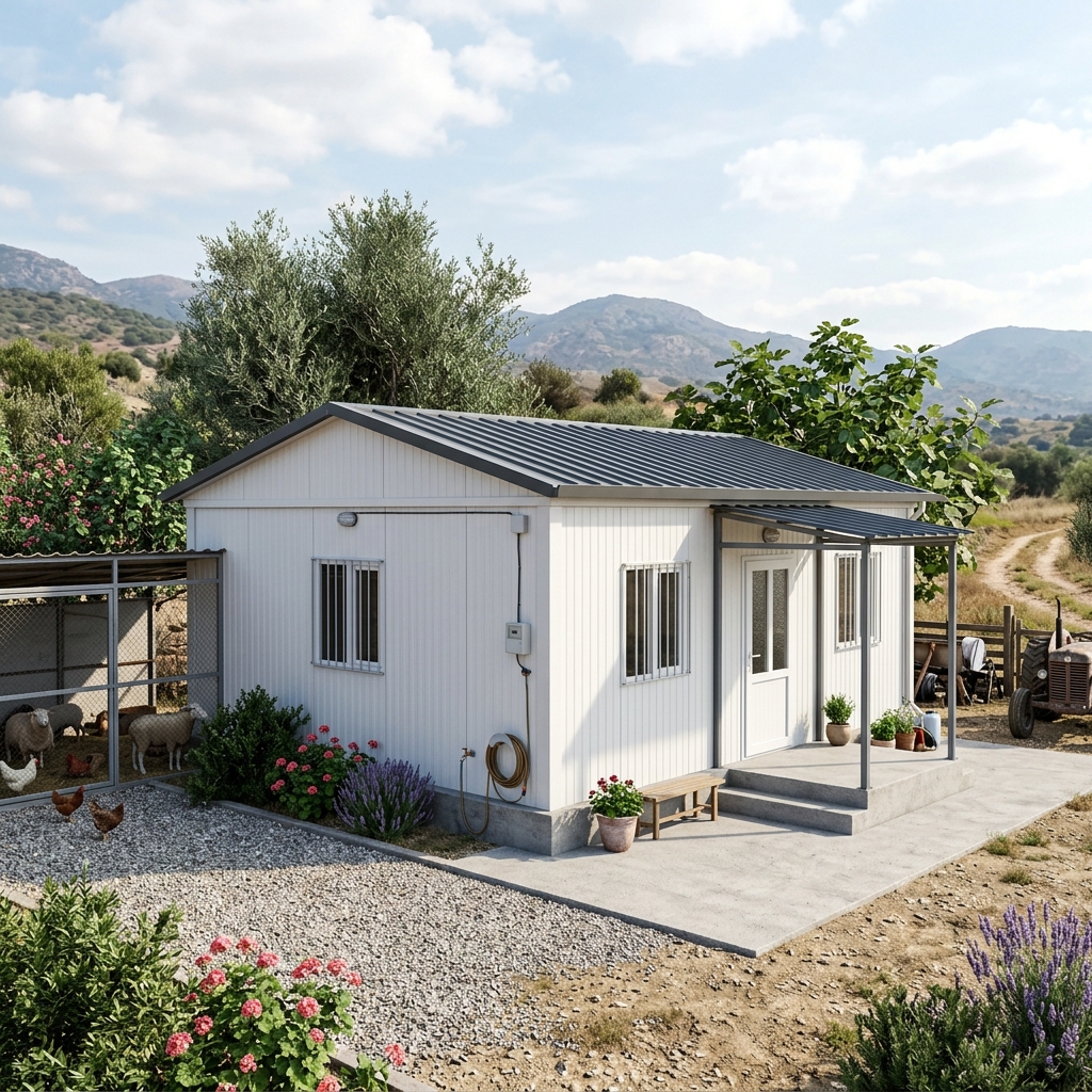 60 m² Hayvan Bakıcı Evi
