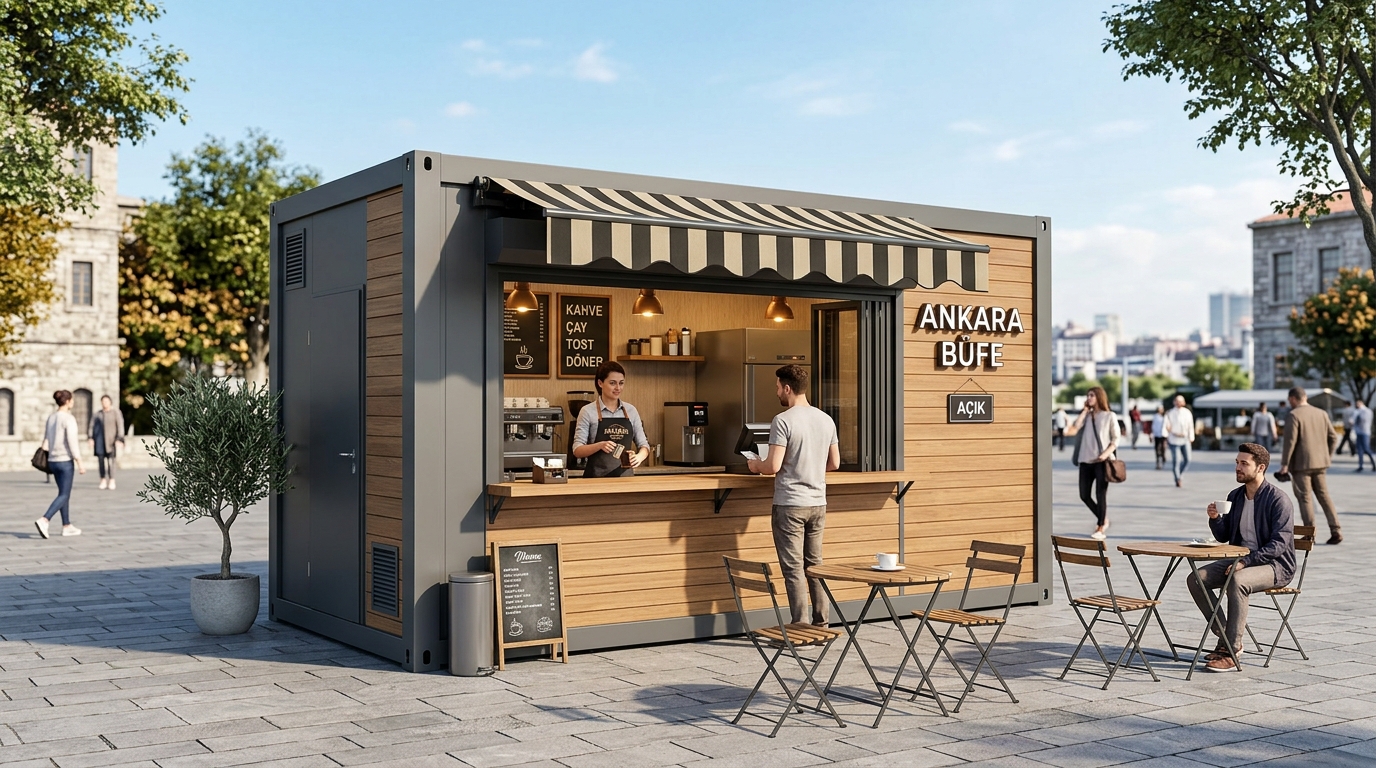 Örnek Kafe Konteyner