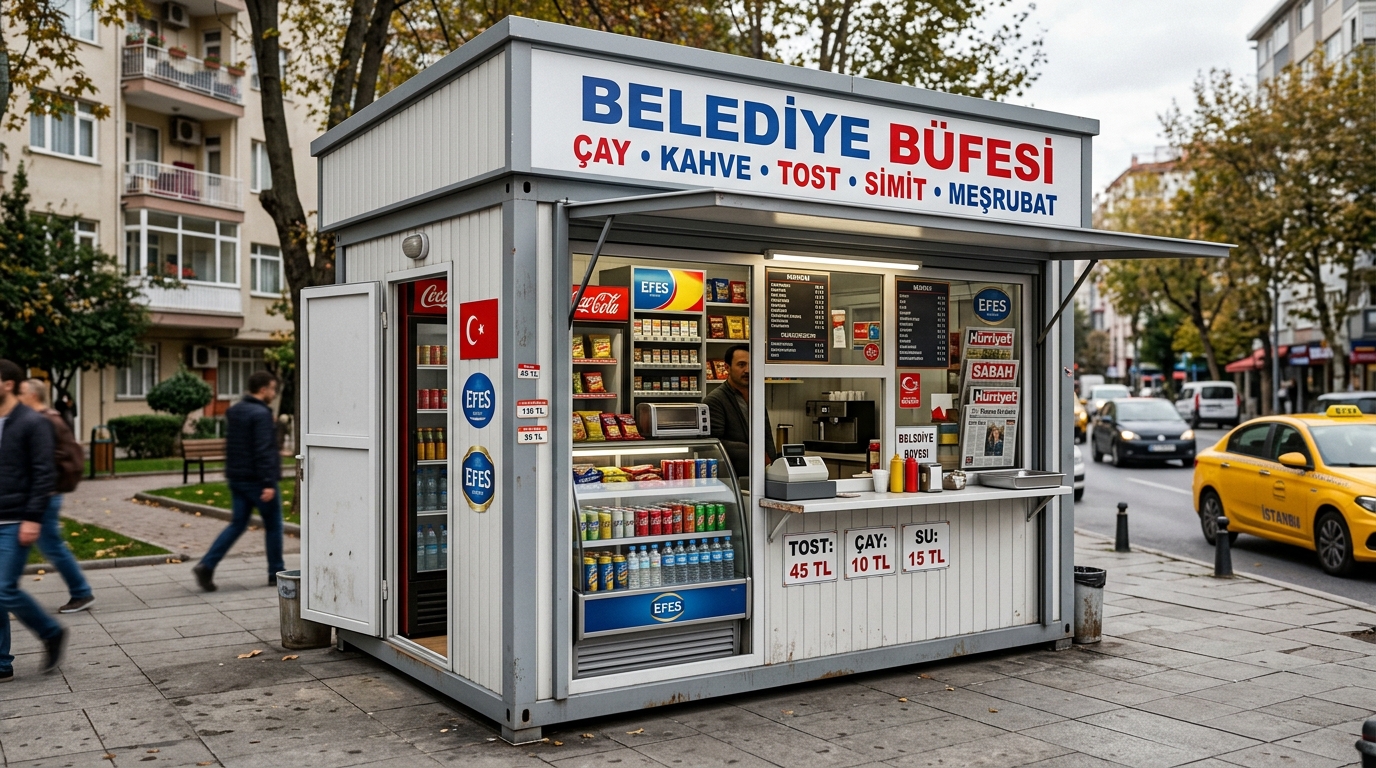 Örnek Kiosk Konteyner