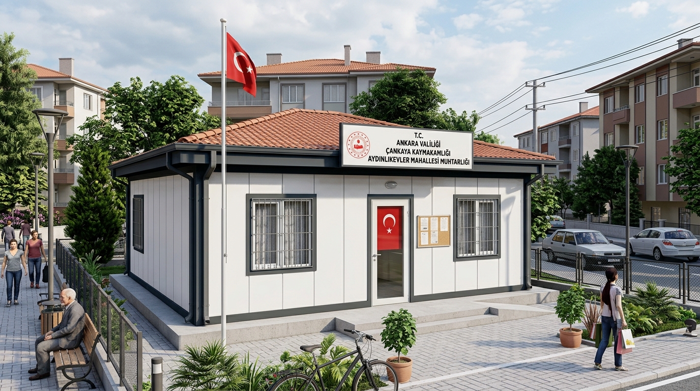 Örnek Muhtarlık Binası
