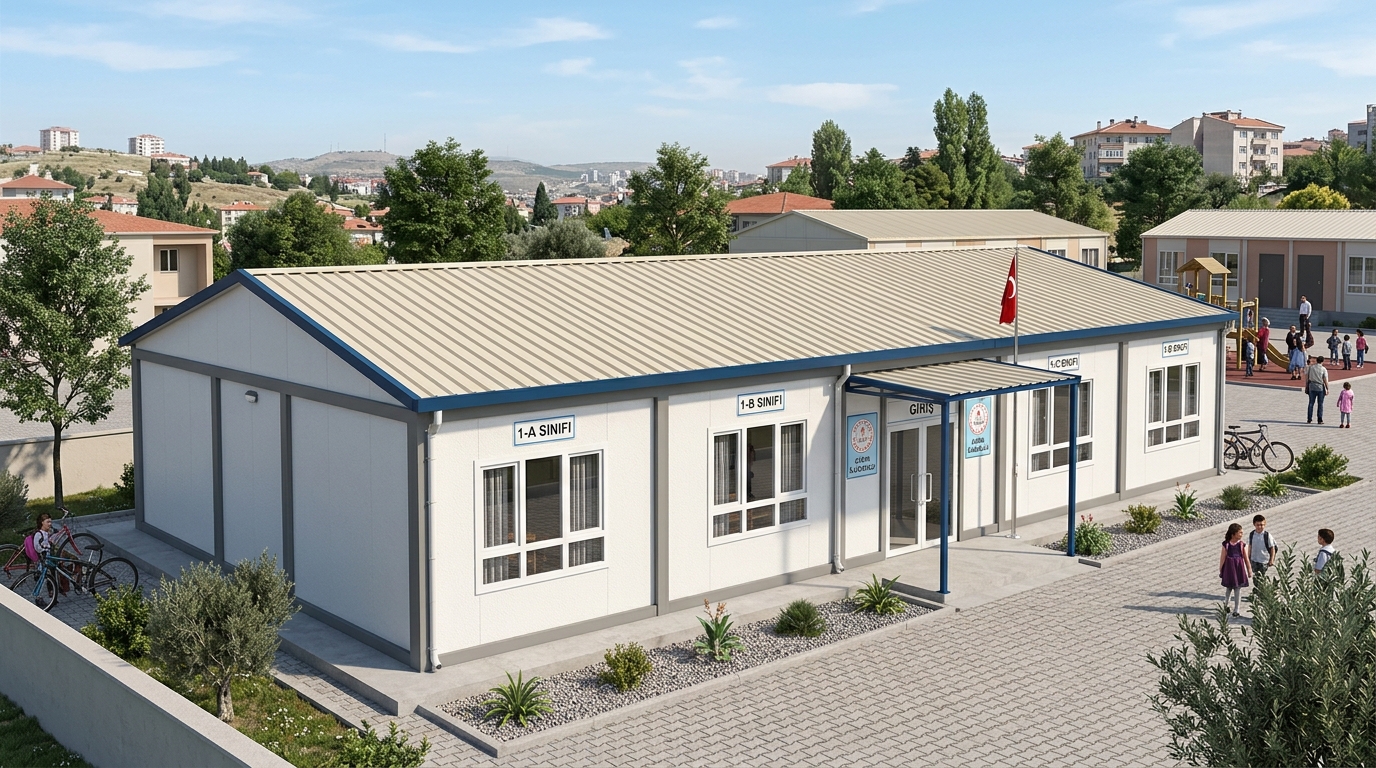 Örnek Prefabrik Derslik