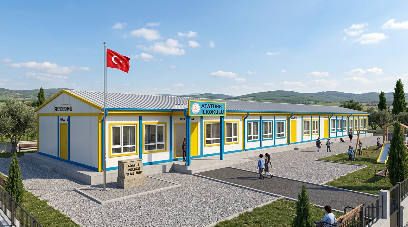 Örnek Prefabrik Okul