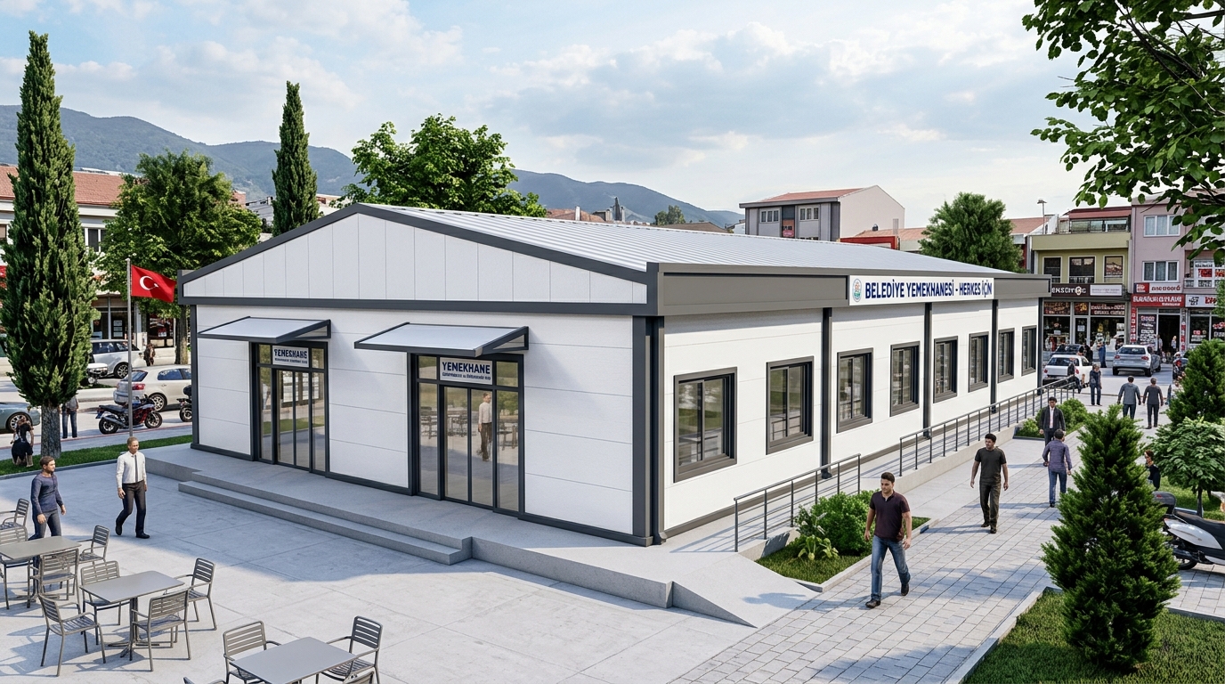 Örnek Prefabrik Yemekhane