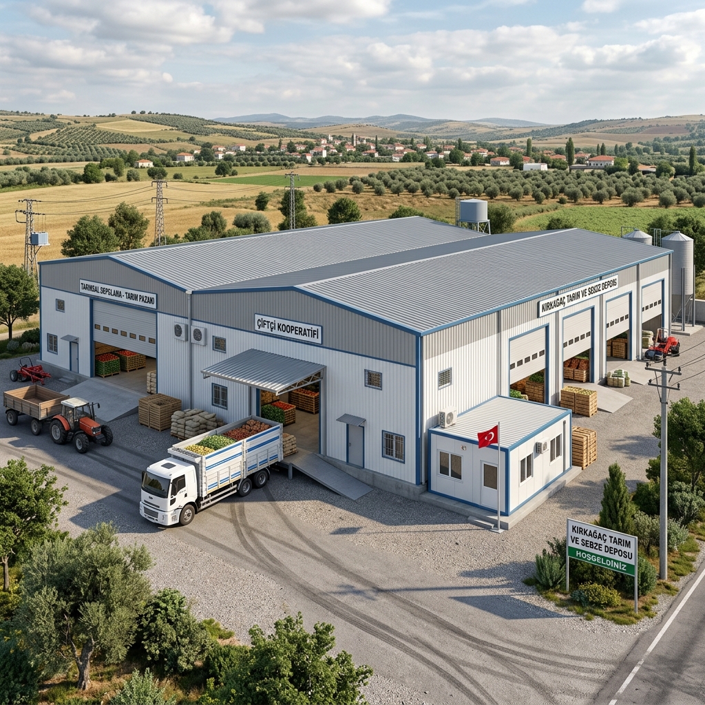 150 m² Tarımsal Depo